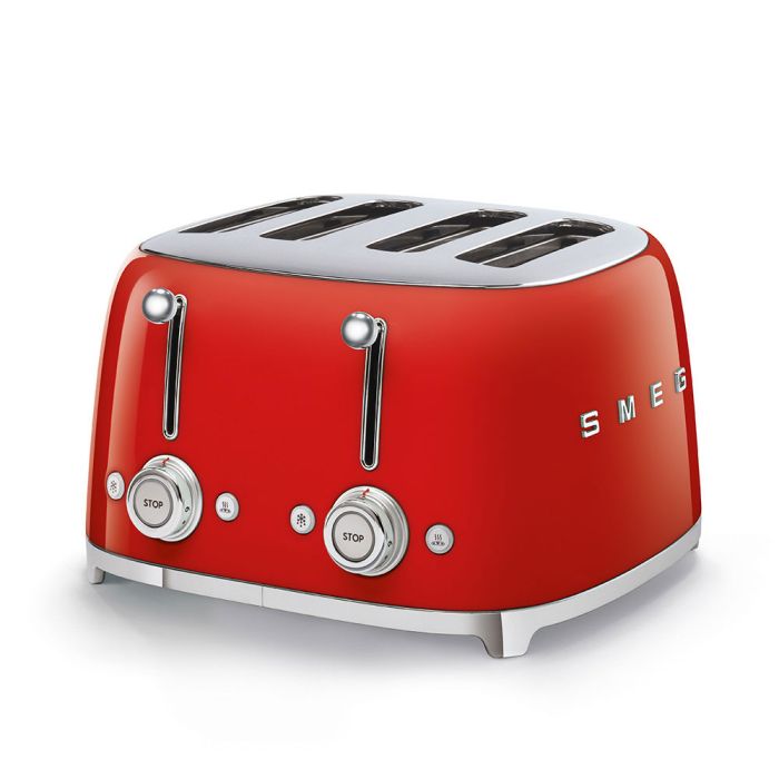 Tostador Smeg TSF03RDEU  Click Electrodomésticos