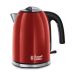 Russell Hobbs 20412-70 tetera eléctrica Negro, Rojo, Acero inoxidable