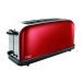 Russell Hobbs Flame Red 2 rebanada(s) Rojo, Acero inoxidable