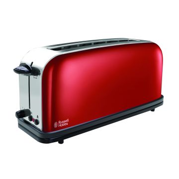 Russell Hobbs Flame Red 2 rebanada(s) Rojo, Acero inoxidable