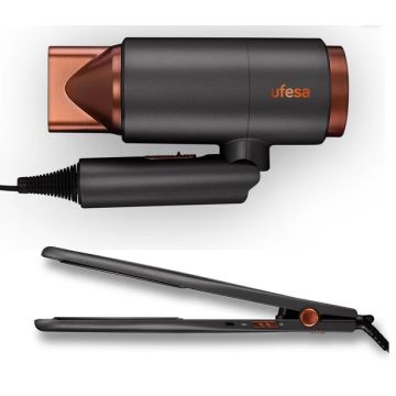 SECADOR Y PLANCHA UFESA MY GLAMOUR SET 60305630