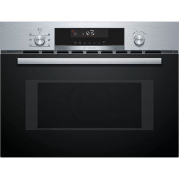 Horno compacto con microondas Bosch CMA585GS1