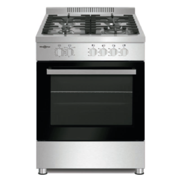 Hornillo Vitrokitchen 360ib 3 Quemadores Inox Portatil Gas Butano 37x71x14