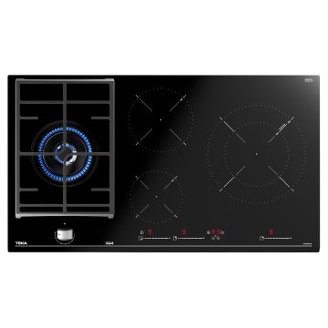 TEKA PLACA MIXTA INDUCCION-VITROCERAMICA TEKA IR-6231 60CM 3 ZONAS DE  COCCION MARCO BISELADO - oferta: 272,95 € - Placas de cocina