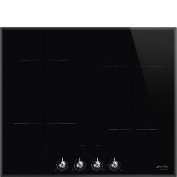 Placa de cocina de inducción - PGF32I-1 - SMEG - 2 fuegos / empotrable /  con control táctil