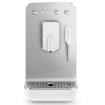 Cafetera espresso super automática con espumador Smeg BCC12WHMEU Blanca