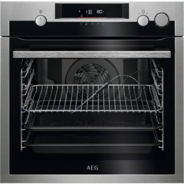 Horno multifunción AEG BSS578271M con vapor y pirolisis