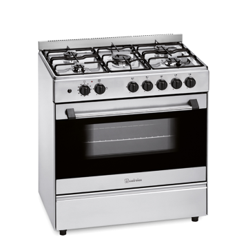 Cocina a gas natural Meiureles G 801 X NAT ST