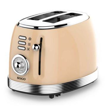 Tostador Sogo retro TOS-SS-5470 beige
