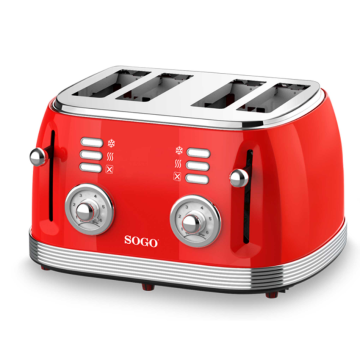 Tostador Sogo retro rojo TOS-SS-5465