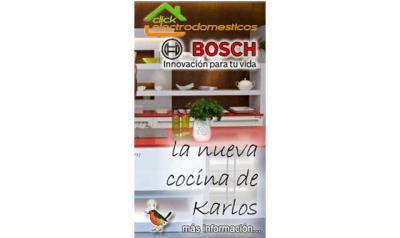 Karlos y su nueva cocina Bosch