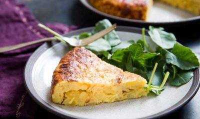 Tortilla de patatas al microondas